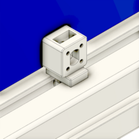 64-010-0 MODULAR SOLUTIONS PANEL CLAMP<br>1/4 TURN M6 UNIBLOCK